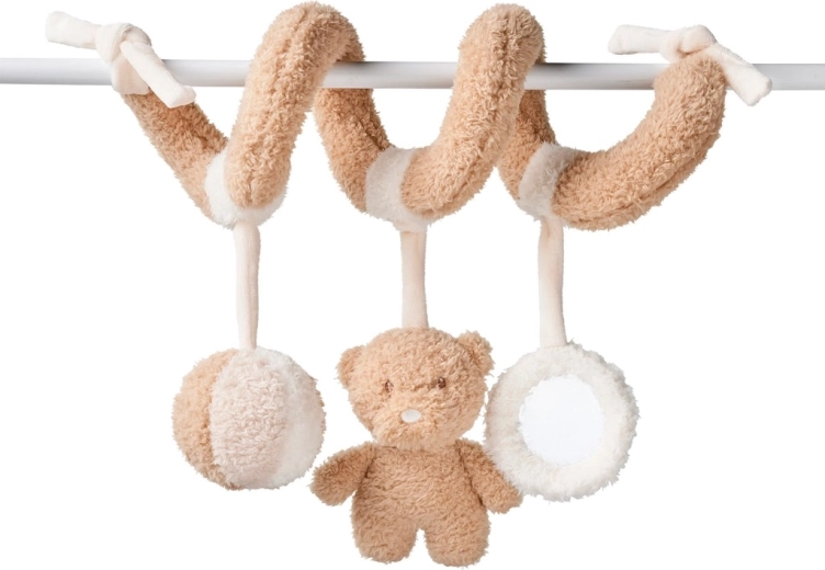 Nattou giocattolo a spirale Teddy orsetto 20 cm, 0m+