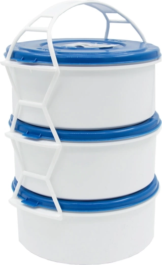 Coperchi colorati in un mix accattivante