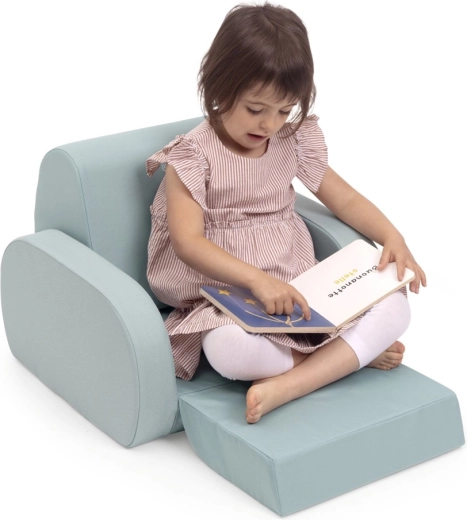 3 in 1: poltrona, chaise longue e divanetto