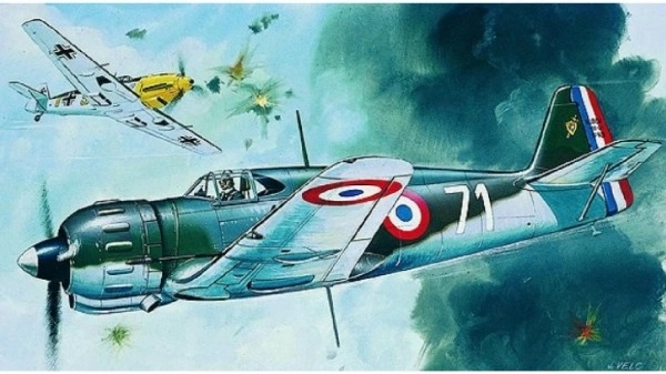 Modello di aereo Směr Bloch MB 152 1:72 - 1 pezzo