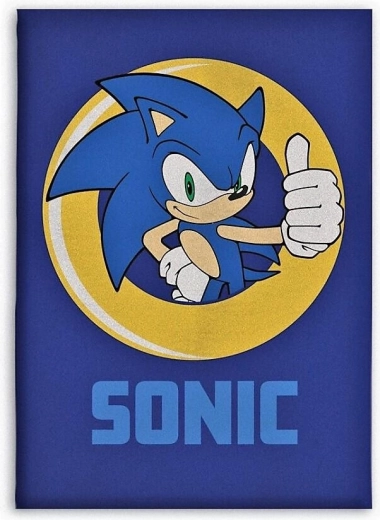 Coperta in pile Sonic