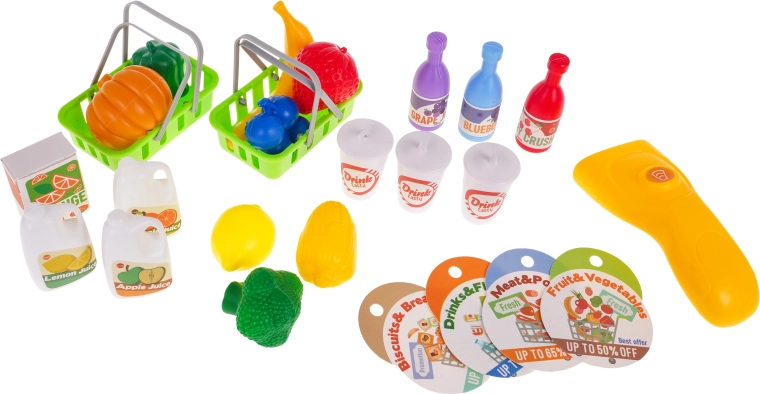 Ricchi accessori per giocare al negozio