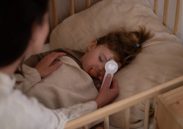 Display LED retroilluminato e funzionamento silenzioso per la notte