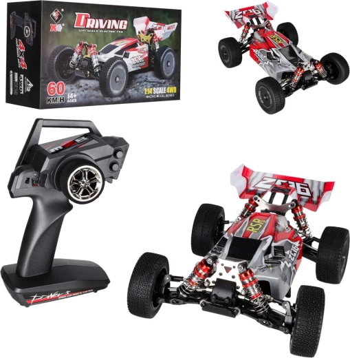 Buggy RC WLToys 144001 1:14 4WD fuoristrada 60 km/h