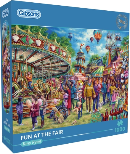 Puzzle Gibsons Zábava na pouti 1000 pezzi