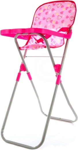 Seggiolone per un'alimentazione confortevole della bambola