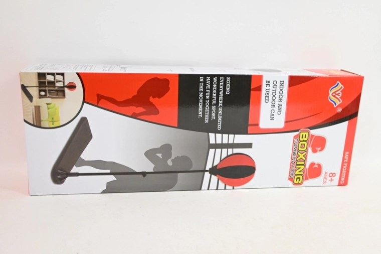 Pera da boxe per bambini con set (guantoni e pompetta) - 1 pezzo