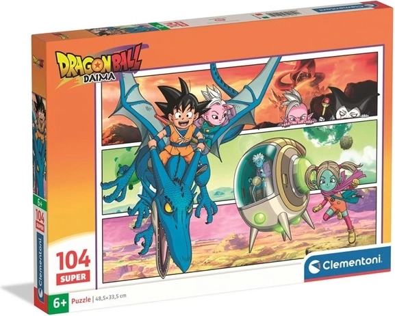Puzzle Clementoni SuperColor Maxi Dragon Ball Daima 104 pezzi