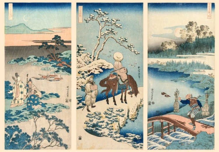 GRAFIKA Puzzle Arte di Hokusai 1000 pezzi