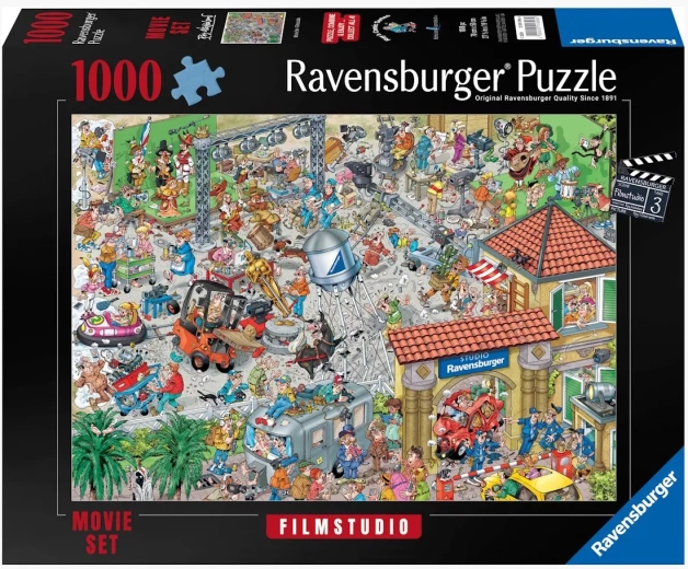 Puzzle Ravensburger Ray's Comic – studio cinematografico 1000 pezzi
