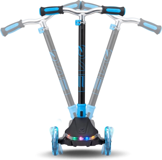 Design stabile a tre ruote con lean-to-steer