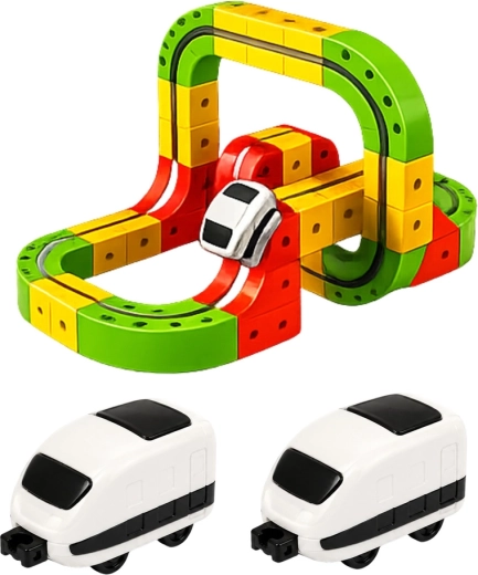 Trenino elettrico per una corsa piena d’azione