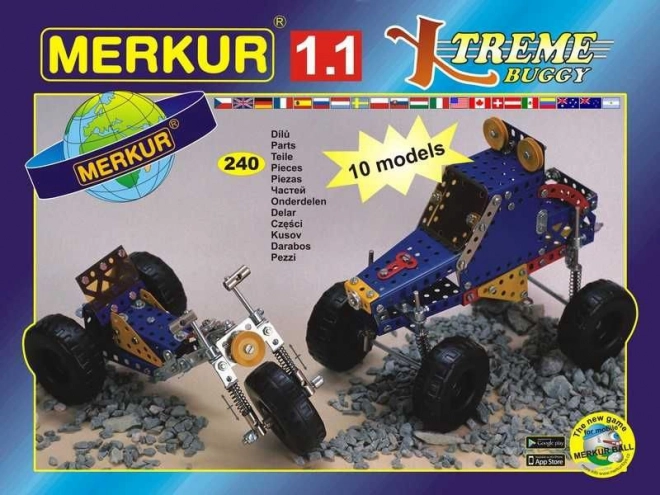 Kit Costruzioni Merkur Fuoristrada 240 Pezzi