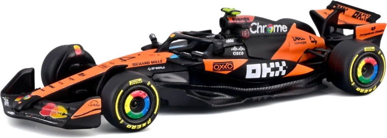 Bburago McLaren MCL39 (2025) Lando Norris #4 – modello di Formula 1 in blister 1:64