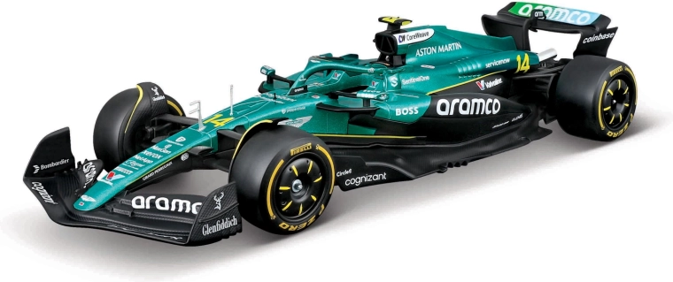 Realistica Aston Martin AMR25 (2025) in scala 1:24