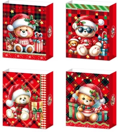 Piccola borsa regalo natalizia