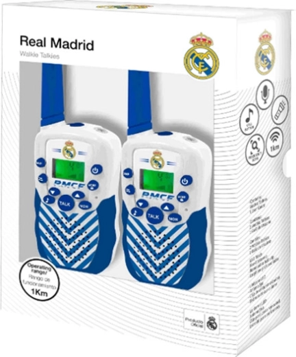Walkie-talkie per bambini Real Madrid