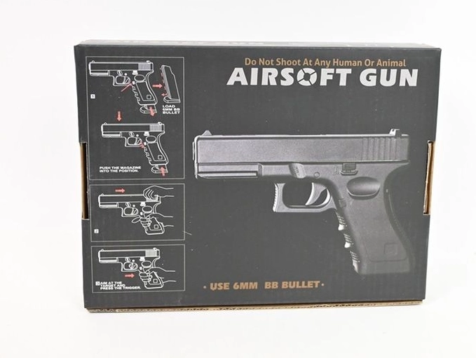 Pistola a pallini in metallo V45