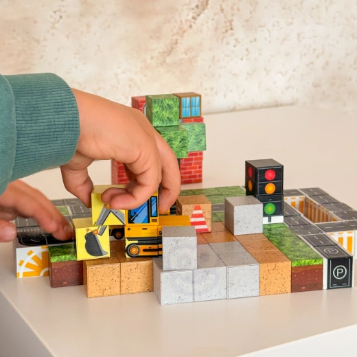 Collegamento magnetico per costruzioni 3D