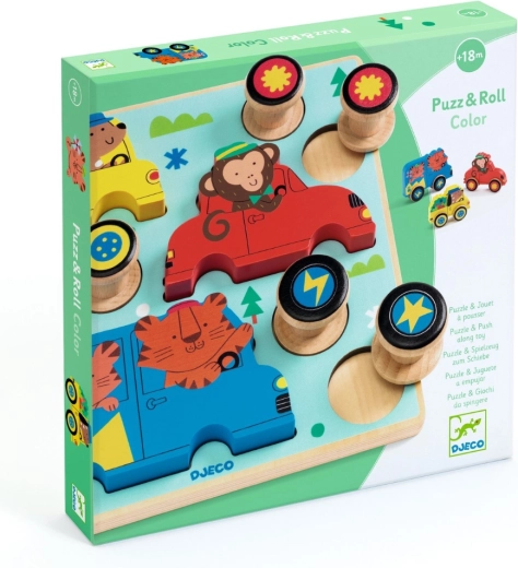 Djeco puzzle a incastro automobilina
