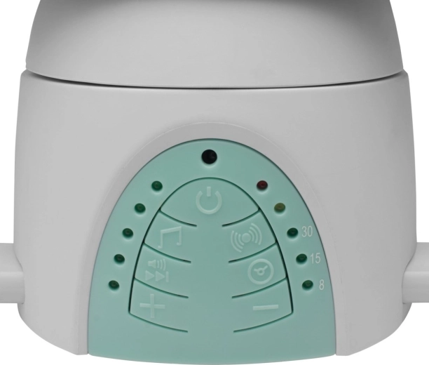 Musica, timer e 5 velocità di dondolio