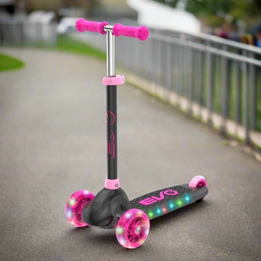 Ruote LED e telaio illuminato