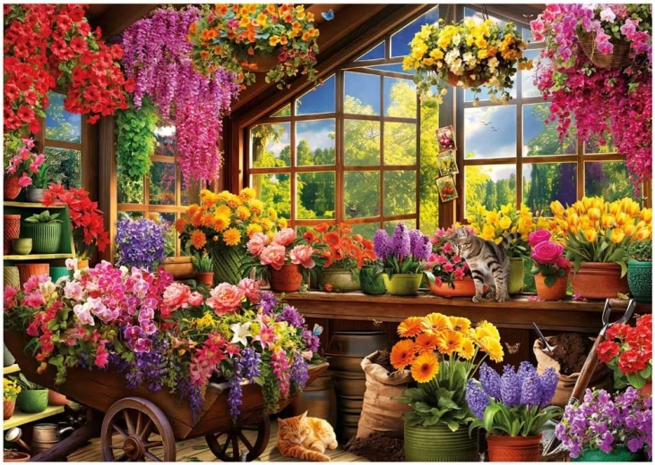 Educa puzzle Casetta da giardino 1500 pezzi