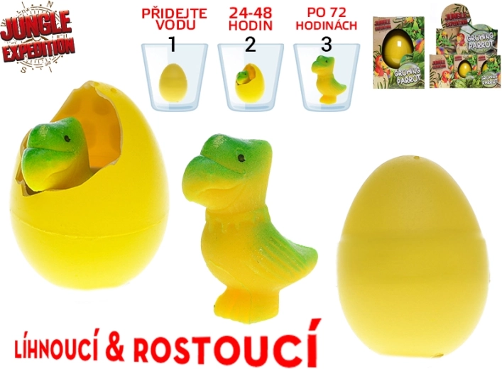 Pappagallo che si schiude e cresce Jungle Expedition