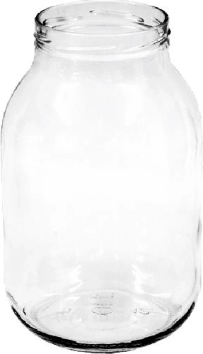 Barattolo in vetro per conserve 3000 ml con bocca larga 100 mm