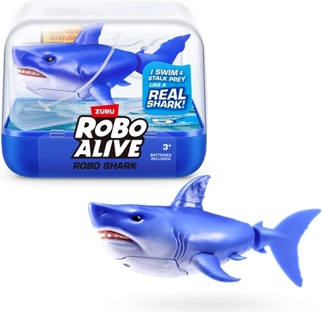 ZURU Robo Alive squalo blu galleggiante per l’acqua