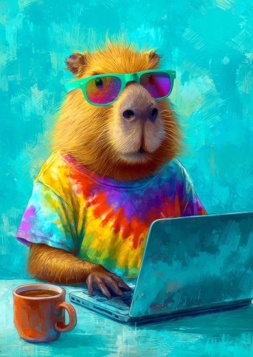 Enjoy Puzzle capibara cool 1000 pezzi