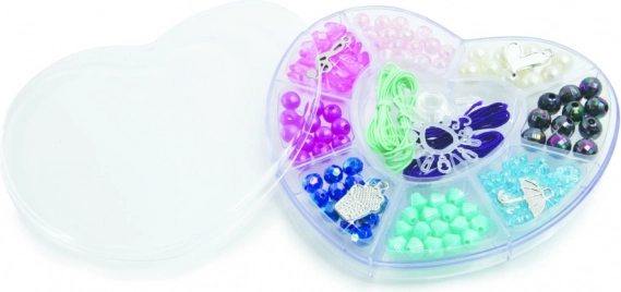 Organizer a cuore pieno di ispirazione colorata