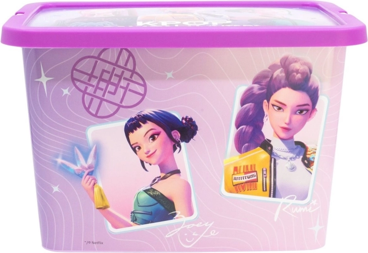 Box contenitore Stor 7 l K-pop: Cacciatrice di demoni viola - 1 pezzo