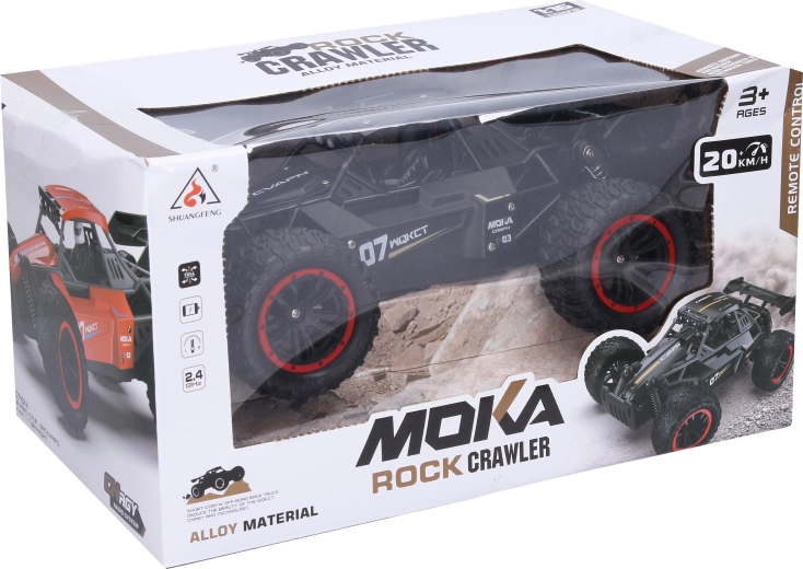 Buggy RC in metallo Moka radiocomandato 24 cm - 1 pezzo