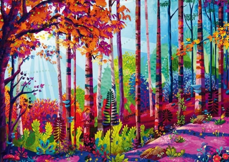 Puzzle Nel cuore della foresta 1000 pezzi