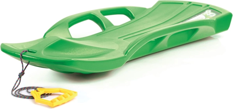 Slittino Boby Snow train verde