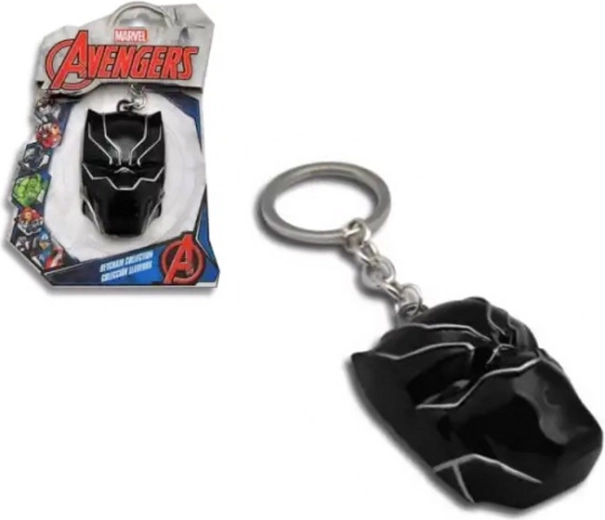 Avengers portachiavi in metallo Black Panther