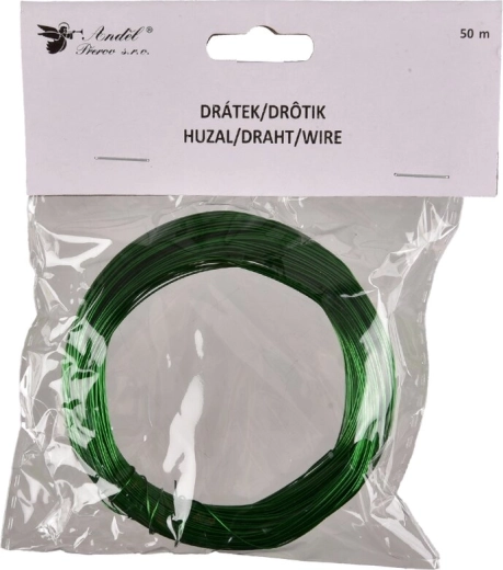 Filo legante verde 0,5 mm, 50 m