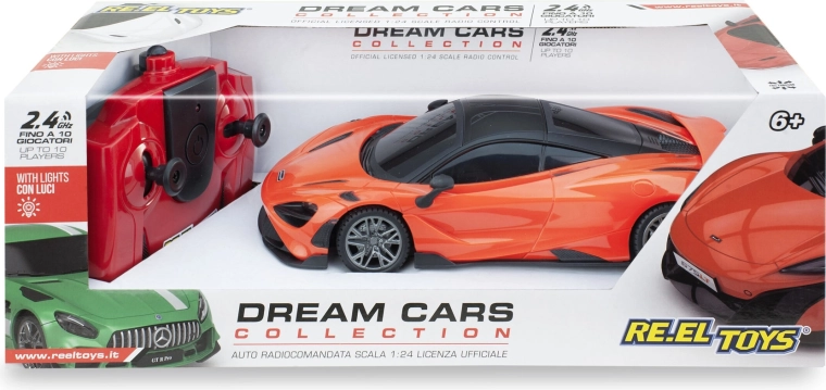 McLaren 765LT RC auto sportiva telecomandata 1:24 arancione 17 cm - 1 pezzo