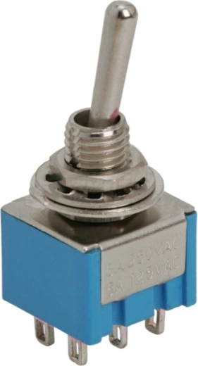 Interruttore a levetta DPDT ON-ON