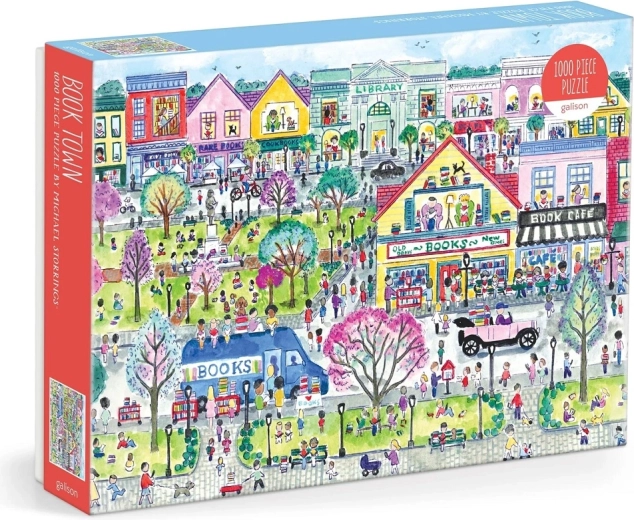 Puzzle da 1000 pezzi Città dei libri di Galison – MICHAEL STORRINGS