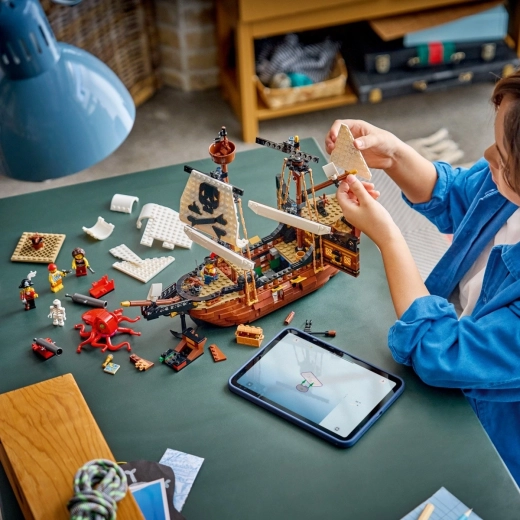Costruzione chiara con l’app LEGO Builder