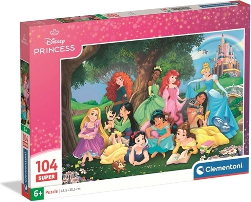 Puzzle Clementoni Disney Super Princess 104 pezzi