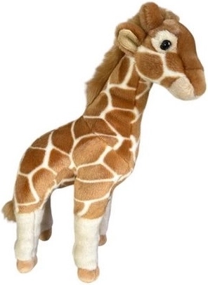 Giraffa di peluche in piedi 38 cm