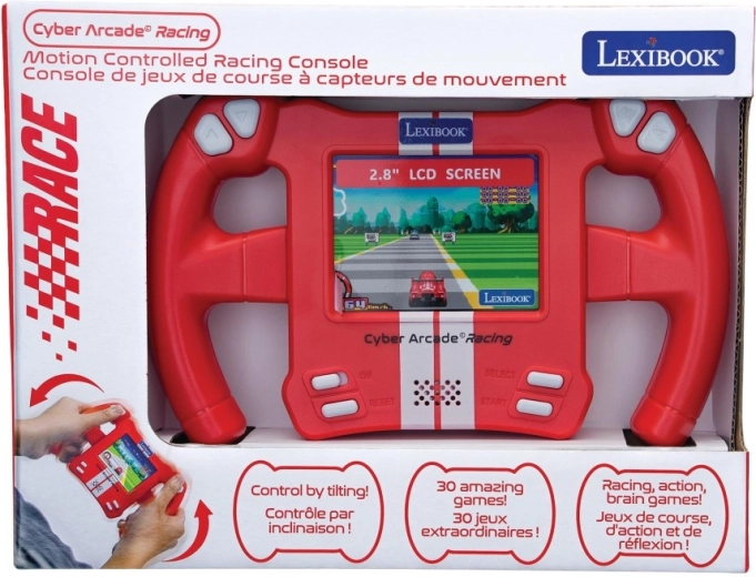 Console da corsa Lexibook con controllo gestuale per bambini