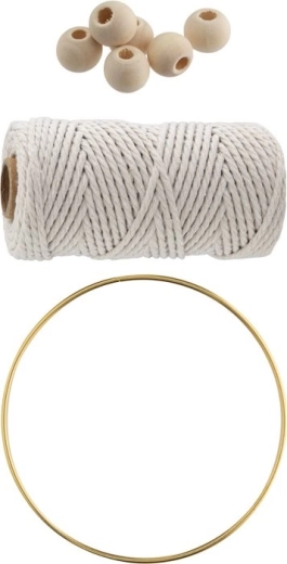 Materiale per lavorare il macramè