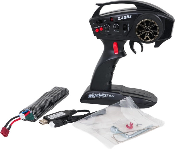 Auto fuoristrada RC Wilderness RTR 1:10 nera