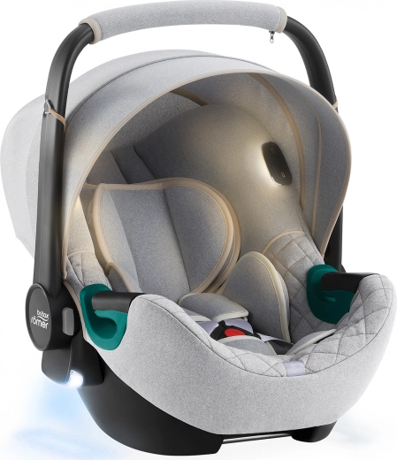 Seggiolino auto Baby-Safe iSense in colore nordic grey