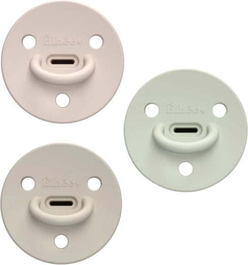 Ciucci in silicone ÉLHÉE ChooChoo Extra-Fine Billie 0–6 mesi (3 pz)