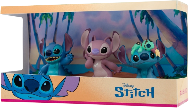 Bullyland LILO & STITCH set di figure 3 pz